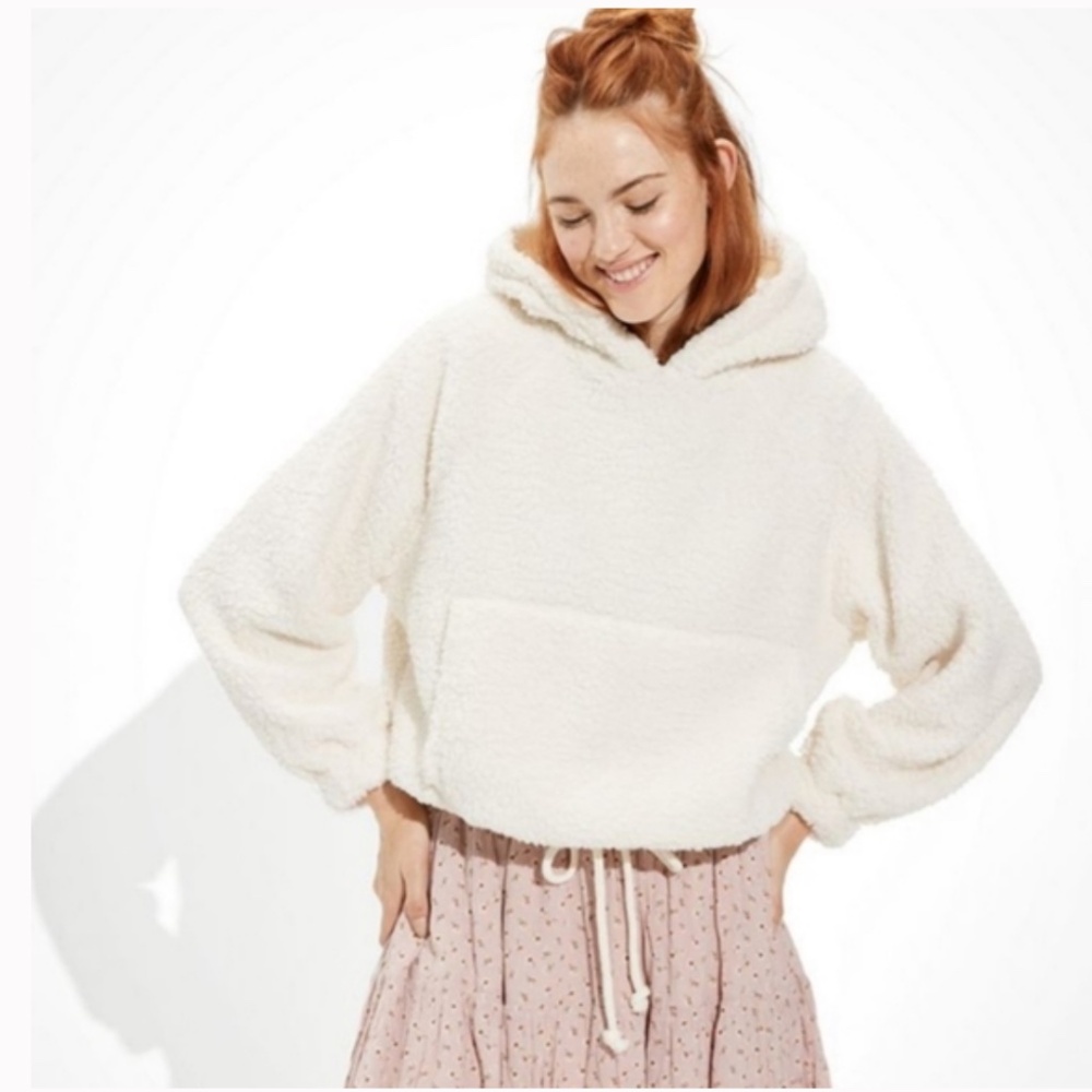Sherpa hoodie